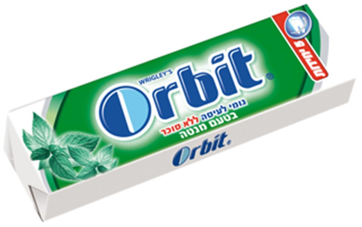 מסטיק אורביט מנטה ירוק